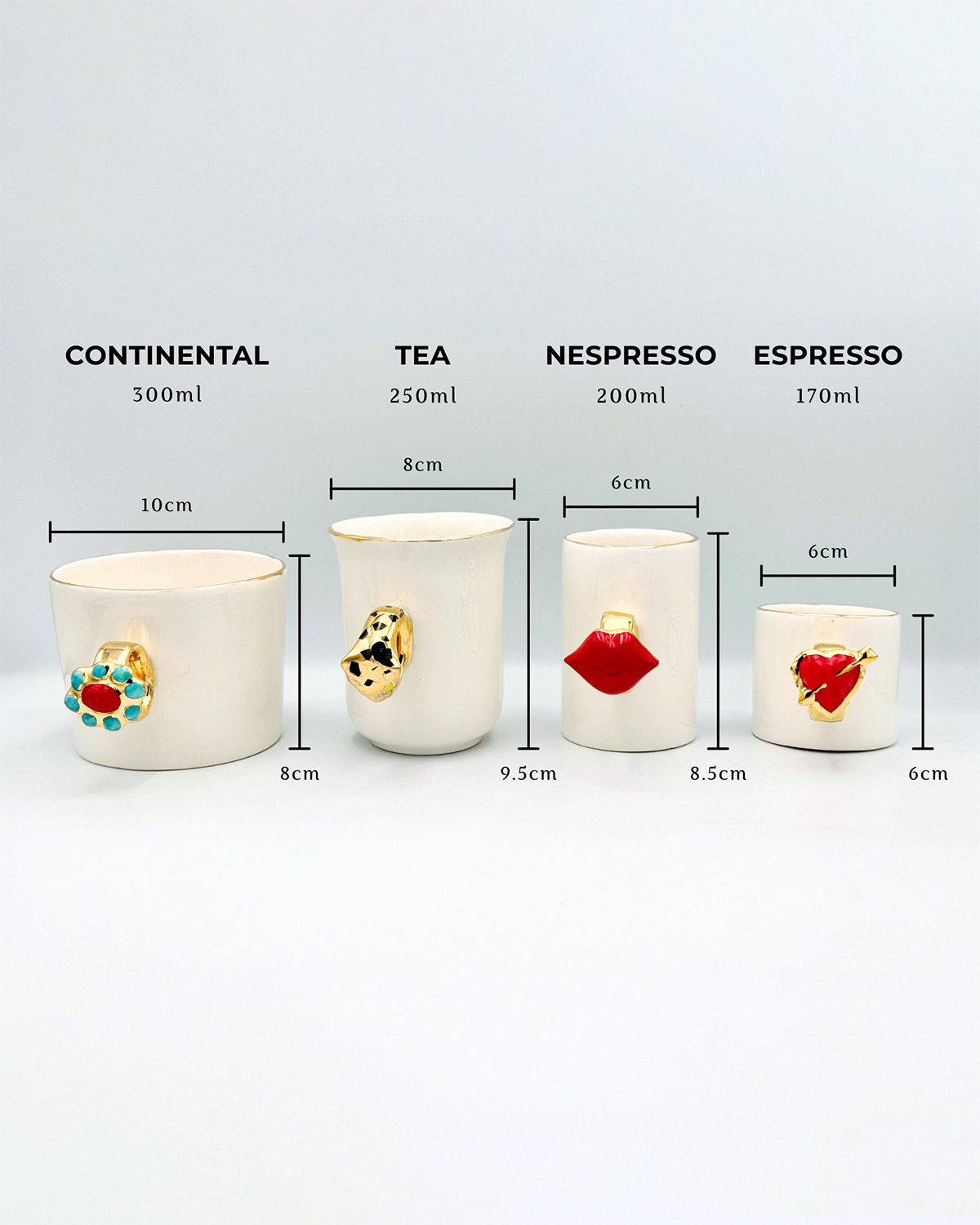 Bee Mug - choose your size & colour - Image 4