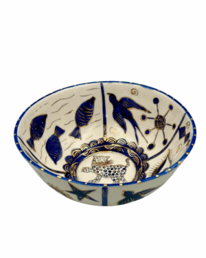 Leopard Large Salad Bowl